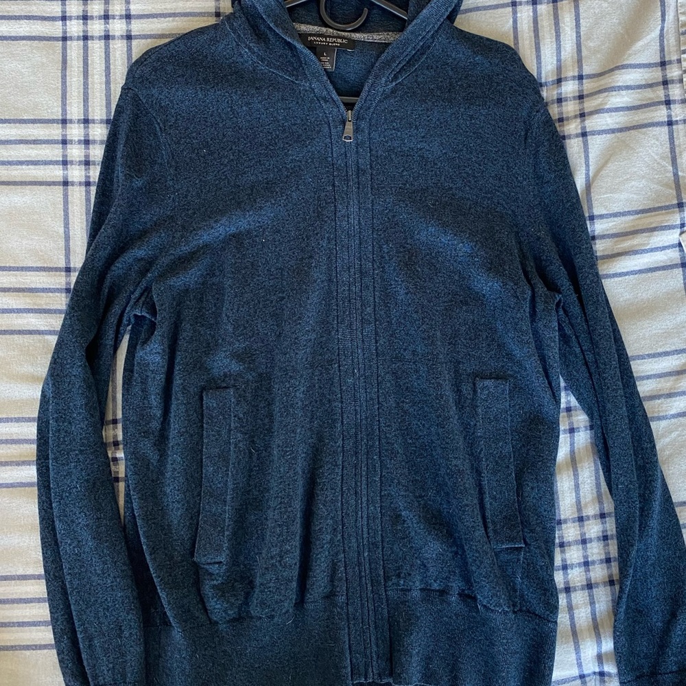 Mens zip up sweater